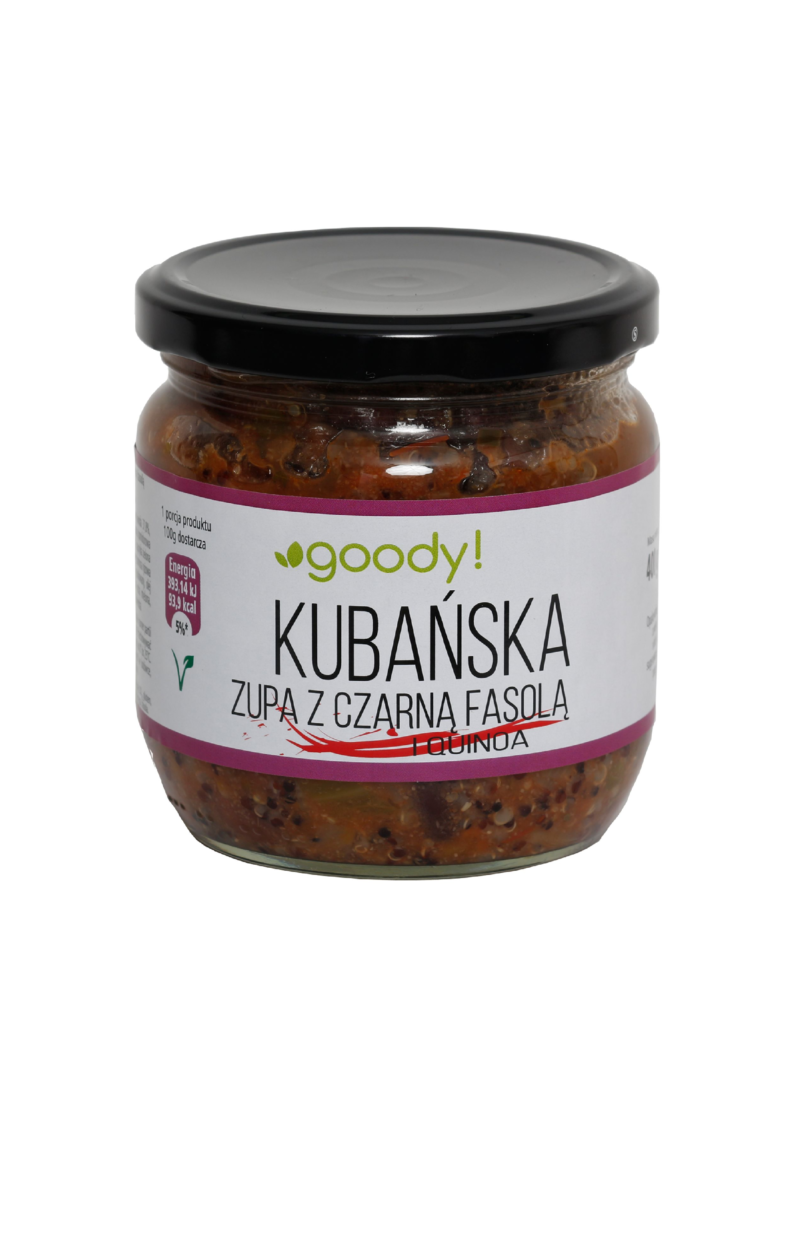 Kubańska zupa z czarną fasolą i quinoa 400g