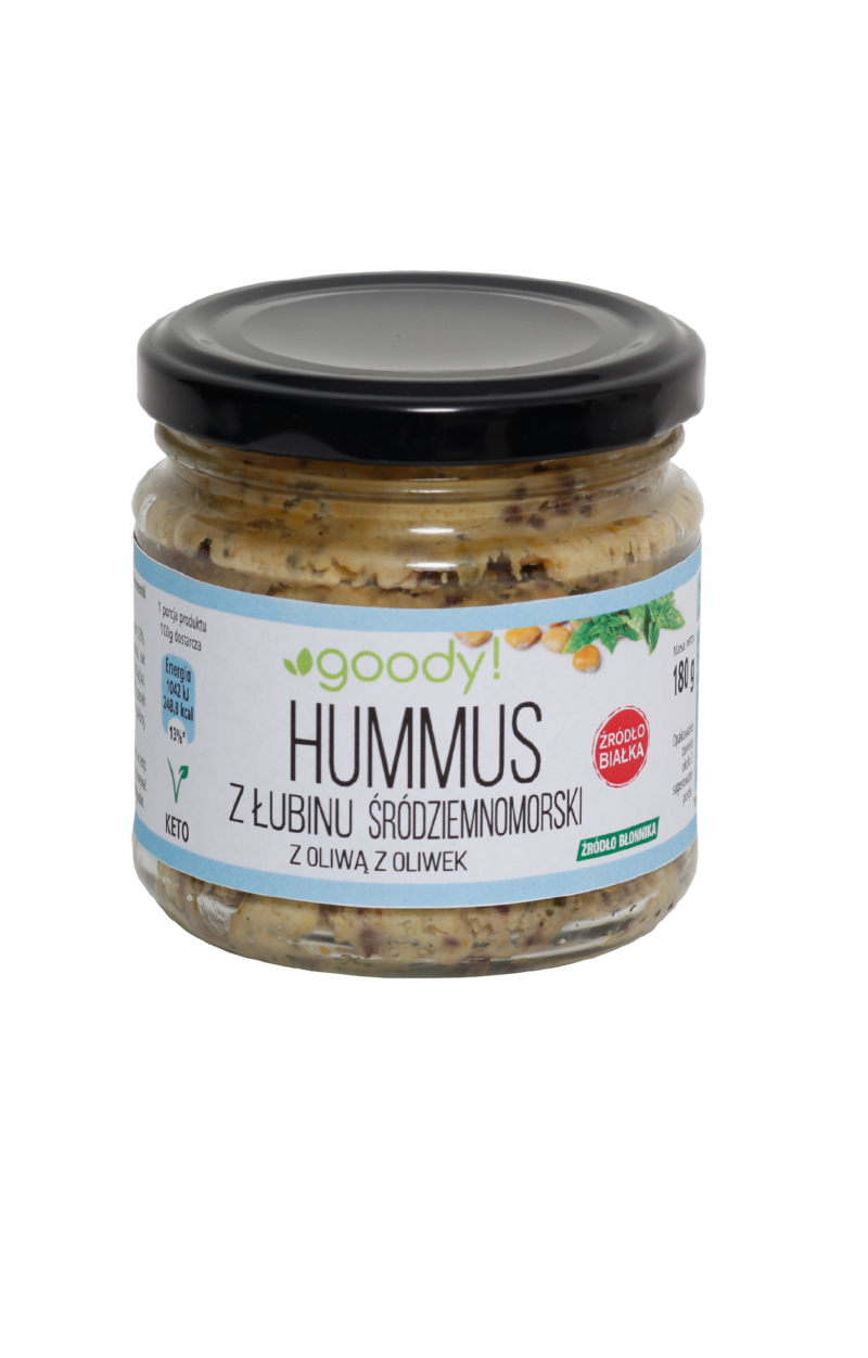 Hummus z łubinu śródziemnomorski 200g