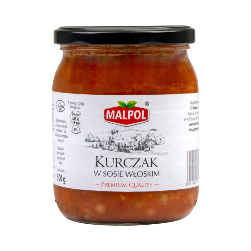 Kurczak w sosie włoskim 500g